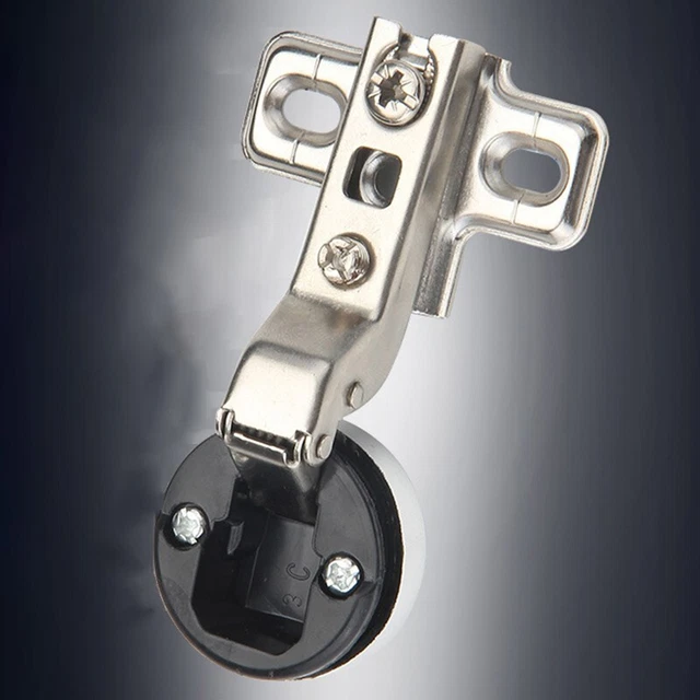 4 Pz Cerniere Obili 90 Grado Chiusura Orbida Aortizzatore Acciaio 32 Pz Viti Cardini Per - Foto 9