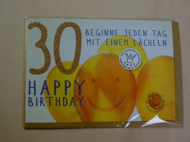 Bombo Geburtstagskarte Zum 30. – Lustige Zeitungskarte Im Großformat (32 X 49 Cm)