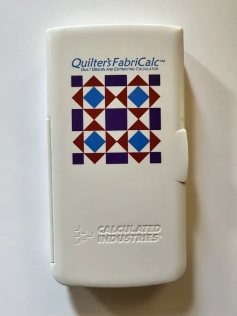 Quilter's FabriCalc Quilting Calculator Design & Fabric Estimating 8400