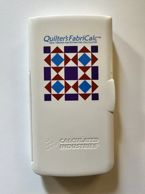 Quilter's FabriCalc Quilting Calculator Design & Fabric Estimating 8400