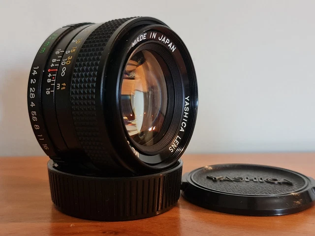 Top NEUWERTIG - Yashica ML 50 mm f1,4 schnelles prime Objektiv - C/Y Contax/Yashica - M711