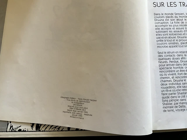 BD Les Enfers Dédicacée Par Serpieri & Dufaux - Édition Originale 2007 - Très Bon état