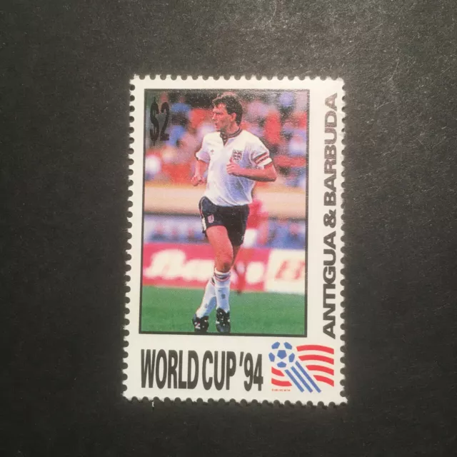 USA World Cup 1994 Stamp (Antigua & Barbuda) - Bryan Robson, England