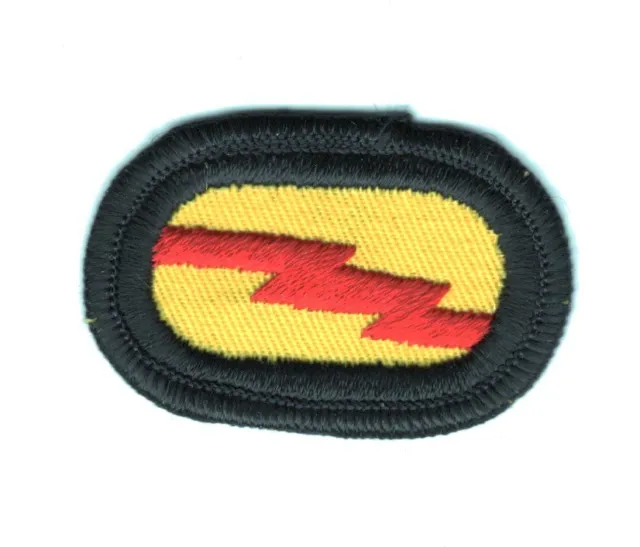 Army Airborne Oval Patch:  75th Ranger Regiment - merrowed edge