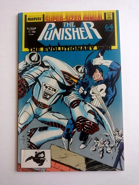 Marvel Comics The PUNISHER The Evolutionary War #1 Super Size Annual 1988 - VF+