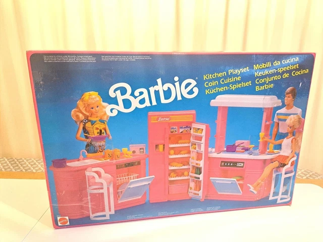 Coffret Cuisine Barbie Mattel 67347 – Vintage Et Scellé – Collection