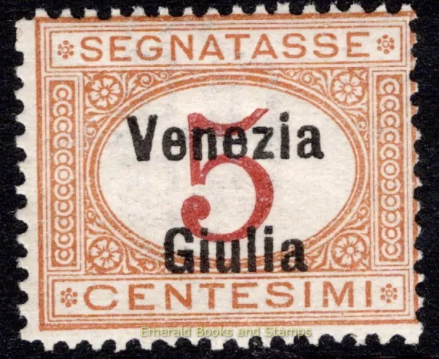 EBS Italy 1918 - Occupation of Venezia Giulia  - Unificato S1 MNH** $16.50