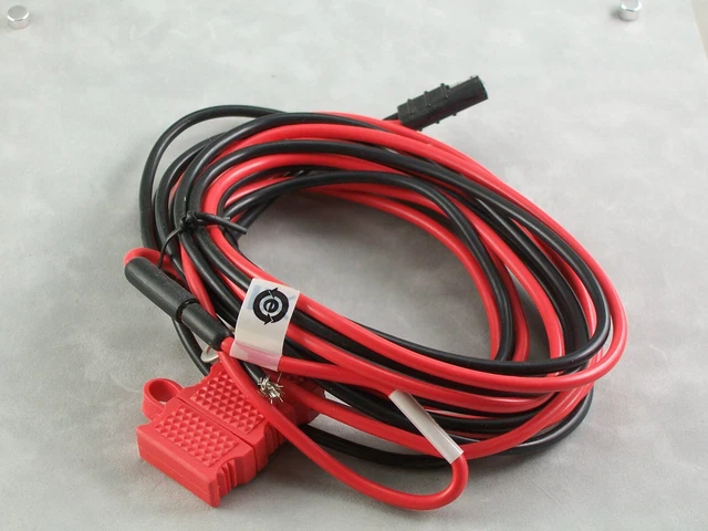 New 12VDC Mobile Power Cable for Motorola HKN4137A