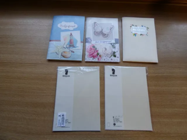 Briefpapiersets und Schreibkarten für festliche Anlässe NEU (Mu)