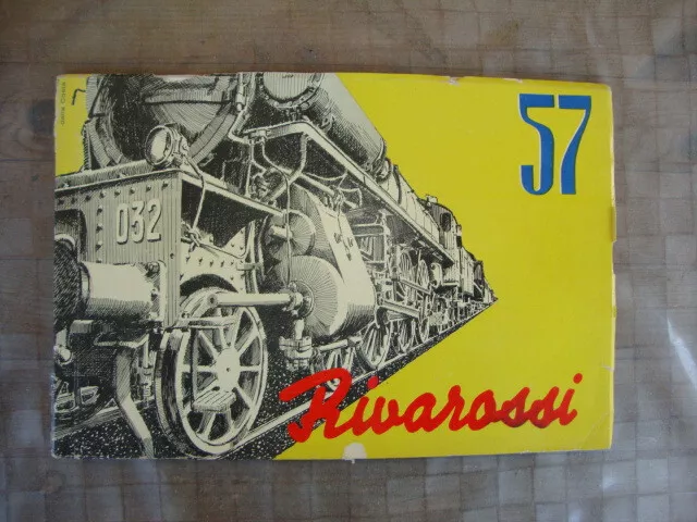 catalogo TRENI TRENINI  RIVAROSSI 1957    ITALIANO