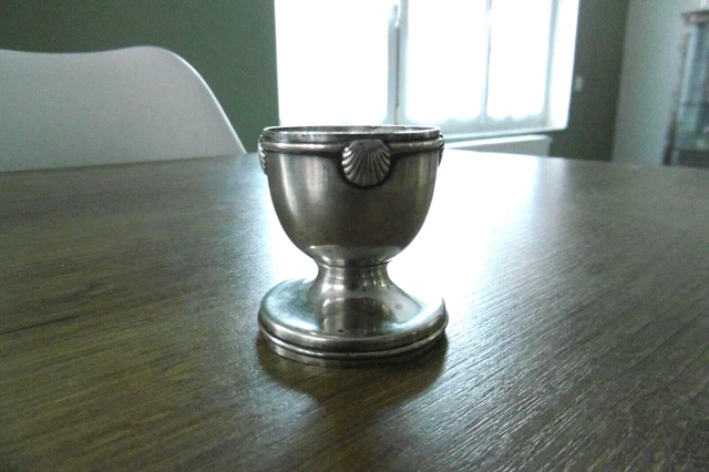 Coquetier en argent massif poinçon Minerve 1er titre