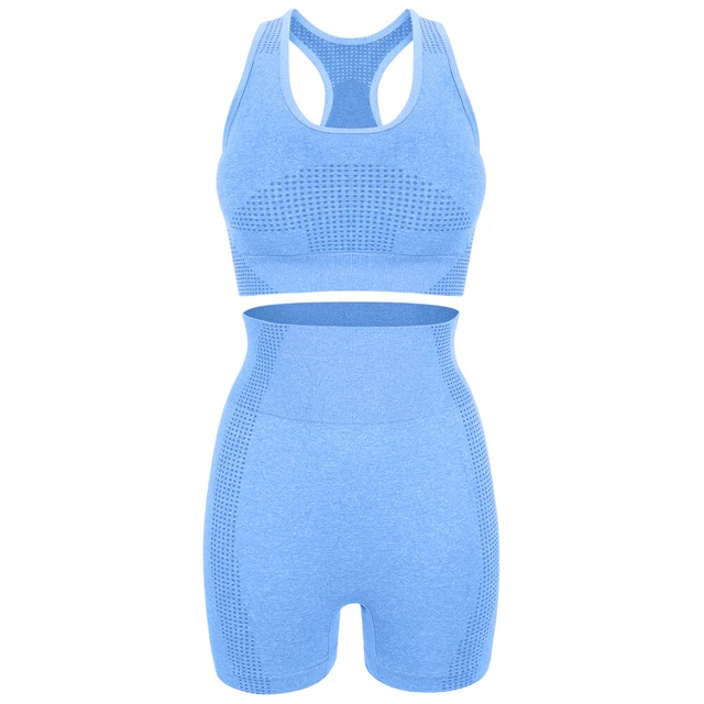 1 set abiti da yoga abiti da allenamento abiti da yoga due pezzi set da allenamento per