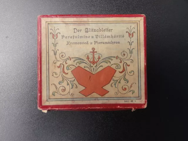 Altes Anker Spiel Der Blitzableiter um 1920