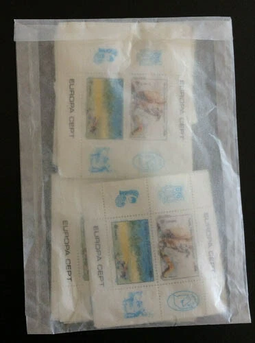 1986 Türkisch-Zypern; 100 Serien Europa, postfrisch/MNH, MiNr. 179/80, ME 1000,-