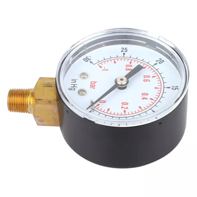 Vacuum Gauge Vacuum Pressure Gauge Manometer Depression Vacuum Gauge -1-0Bar