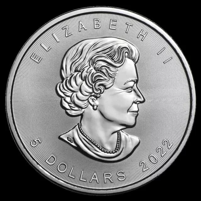 10Pcs 2022 .9999 Silver Maple Leaf * WOLF PRIVY * Reverse Proof Coin 1-10pcs 3