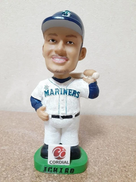 CORDIALLY ICHIRO MARINERS #51 Bubble Head Figure Plastic New