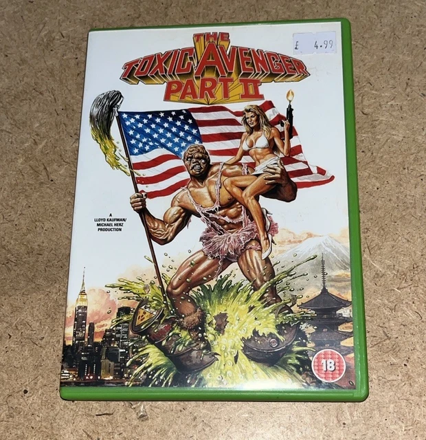 THE TOXIC AVENGER: Part 2 (DVD, 1989) £7.50 - PicClick UK