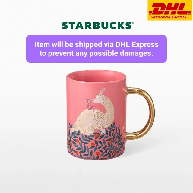 STARBUCKS THAILAND GUARDIAN Dragon 2024 Resting Dragon & Keeper Pink