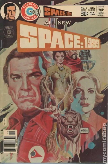 Space 1999 #7 VG+ 4.5 1976 Stock Image Low Grade