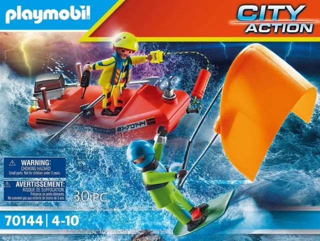 Playmobil Playmobil City Action 70144 Tender Di Salvataggio Della Guardia Costie