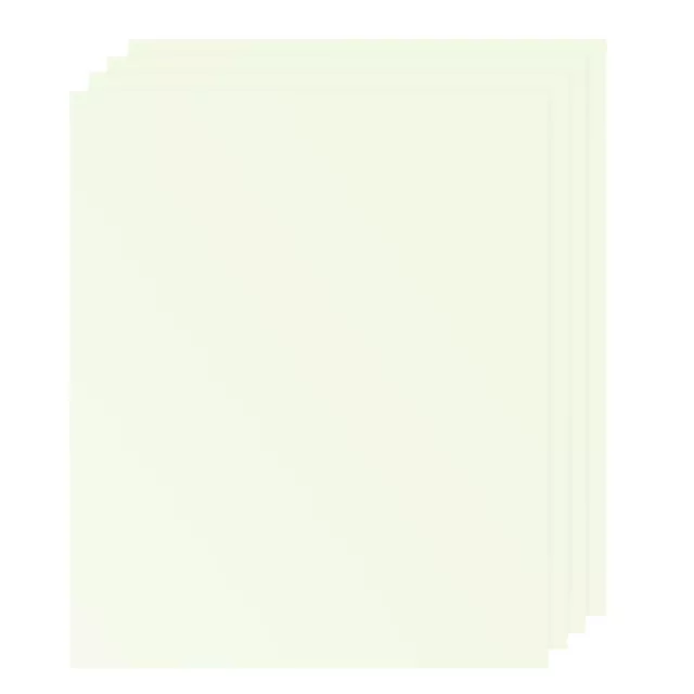 3D Puff Wärmeübertragung Vinyl 4 Blatt 12""x10"" Glow Puffy HTV Aufbügeln Vinyl weiß