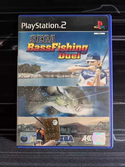 SEGA BASS FISHING Duel PS2 PlayStation 2 Videogioco Italiano SEGA 2003 PAL  ITA EUR 10,00 - PicClick IT