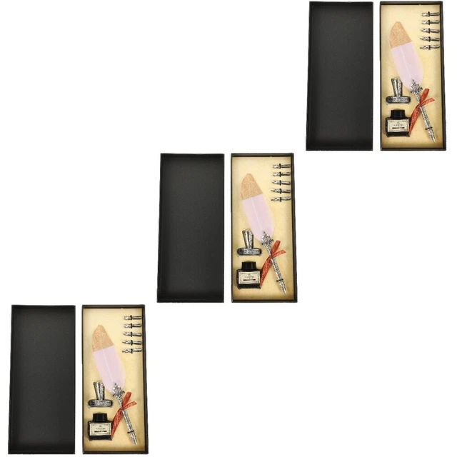 3 Sets Kalligraphie-Stifte Federstift Tinte Gel-Stift-Set Geschäftsanzug