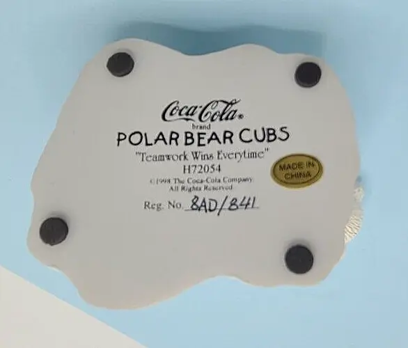 Coca Cola Polar Bear Cubs Teamwork Wins Everytime 3