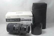 Sigma SIGMA 50-100 mm F1.8 DC HSM Art A016 Canon montaje EF-S APS-C (R4-426)