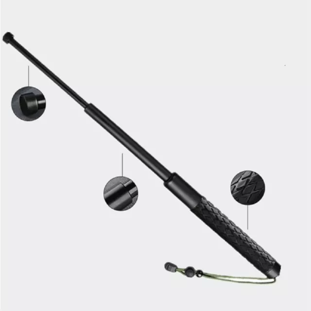 Portable Outdoor Telescopic Rod Hand Held Pole Compact Extendable Retractable