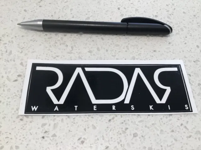 Radar Waterskis Sticker, Kiteboarding Surfing Surf Waveboarding, Skate Bmx Cycle