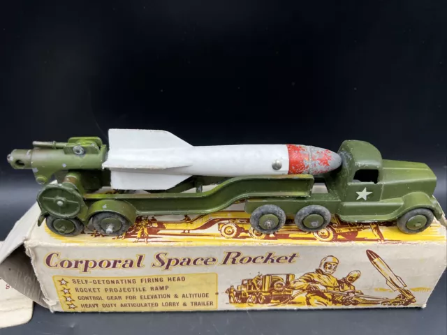 Crescent Toys 1267 Corporal  Rocket - Good In Original Box 2