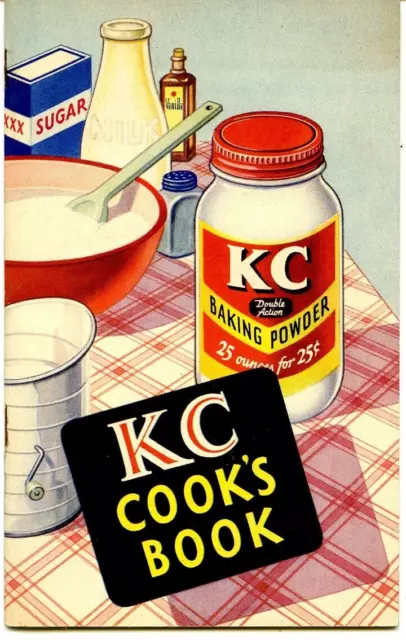 K C Cook's Book K C Baking Powder Chicago IL