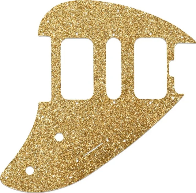 WD Custom Pickguard For Music Man Silhouette #60RGS Rose Gold Sparkle WD Custom Pickguard For Music Man Silhouette #60RGS Rose Gold Sparkle