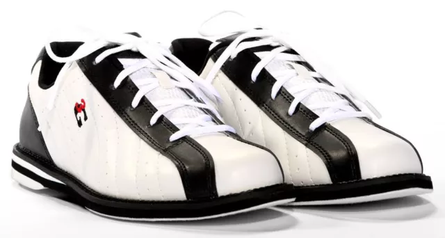 3G Men's Kicks Bowling Shoes White/Black