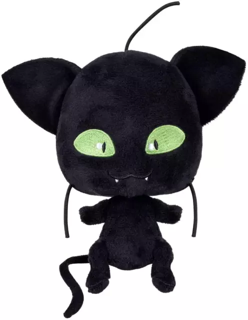 PELUCHE MIRACULOUS LADYBUG Tales Black Cat's Kwami Plagg Plush Soft Toy  15cm/6'' EUR 38,37 - PicClick IT