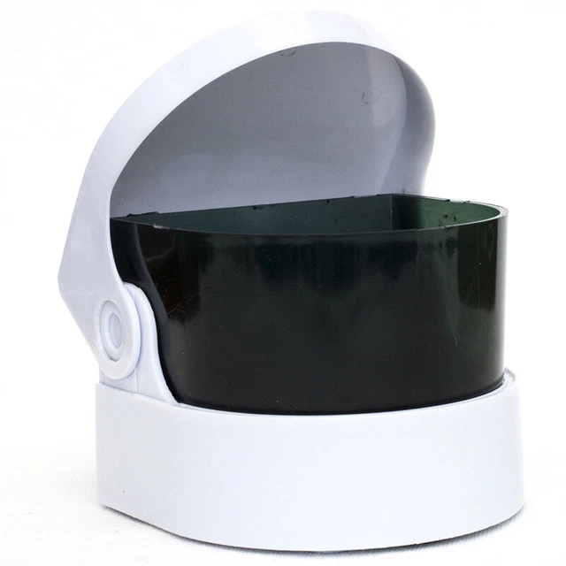 SONIC CLEANER DENTURE Cleaning Vibration Bath Compact Cordless Sonic