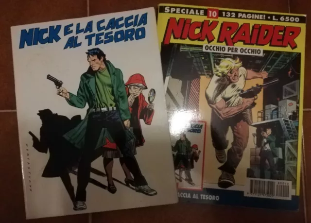 Nick Raider speciale n. 10 con albetto OCCHIO PER OCCHIO  luglio 1998