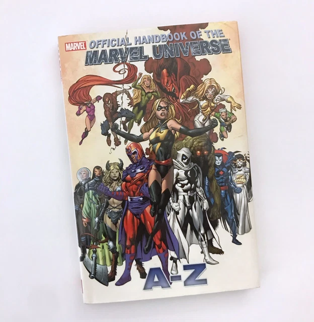 Official Handbook of the Marvel Universe A To Z Volume 7 Marvel Hardcover Good