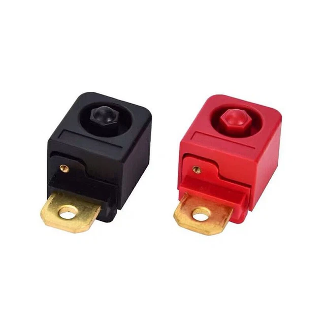 2PCS 300A True Copper Connectors Terminals Binding Post Inverter Terminal