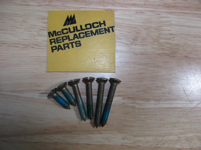 Guarnizioni E Tappo Carburante Per Motosega McCulloch 610 650 605 3.4 3.7 Eager Beaver - 6