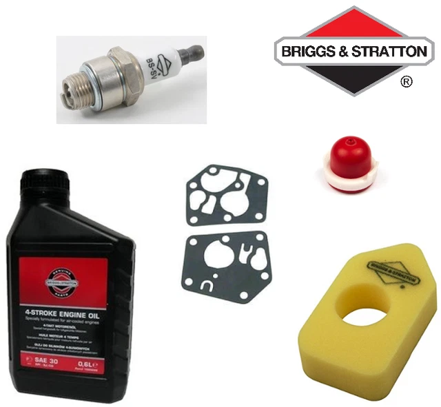 GENUINE BRIGGS & Stratton Lawnmower Service Kit for Classic and Sprint