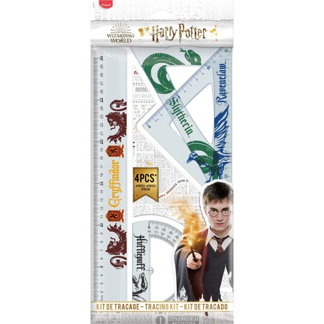 HELIT BÜROPROD. Zeichenset 4teilig Harry Potter (3154149817658) (M981765)