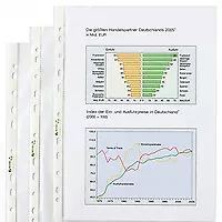 22464490 Rexel Prospekthülle A4 PP fs (100) Legal Transparent Polypropylen ( ~D~