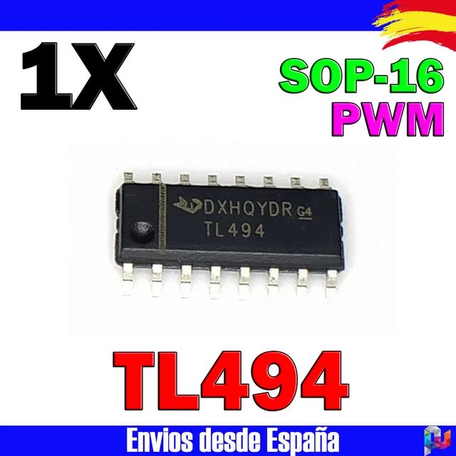 50 Pezzi NUOVO TL494CD TL494 TL494C SOP-16 Alimentatore Controller PWM - Foto 5