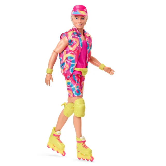 Barbie Le Film-Poupée Ken® avec ensemble de plage rayé à collectionner