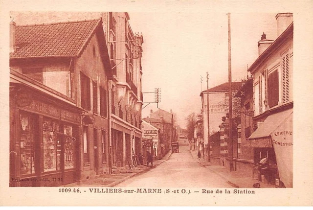 94 - VILLIERS SUR MARNE - SAN47070 - Rue de la Station