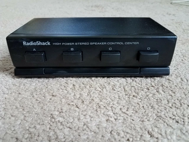 Radio shack high power speaker control center cheap