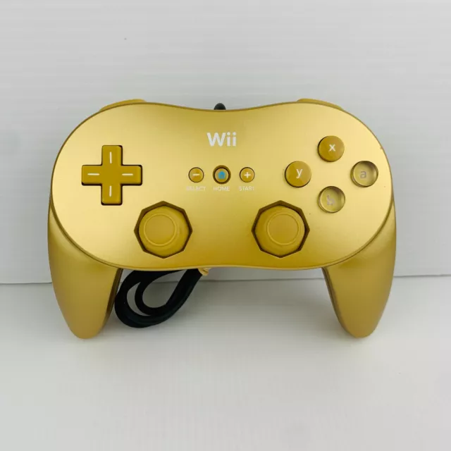 Gold wii classic controller cheap